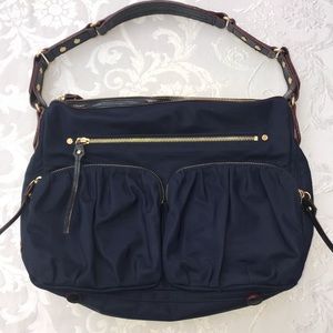 MZ Wallace Navy Shoulder Bag NWOT